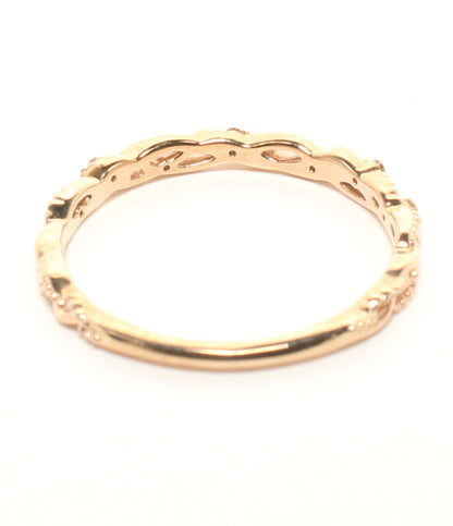 美品 NOJESS リング 指輪 K10 ダイヤ 0.046ct レディース SIZE 13号 ノジェス