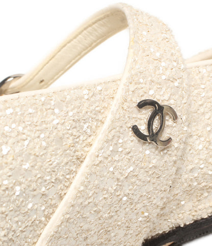 CHANEL パンプス フラットシューズ メリージェーン レディース SIZE 35 1/2C シャネル