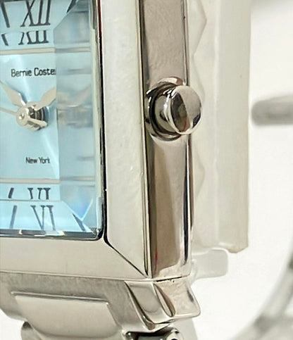 腕時計 クオーツ ライトブルー レディース Bernie Costelli