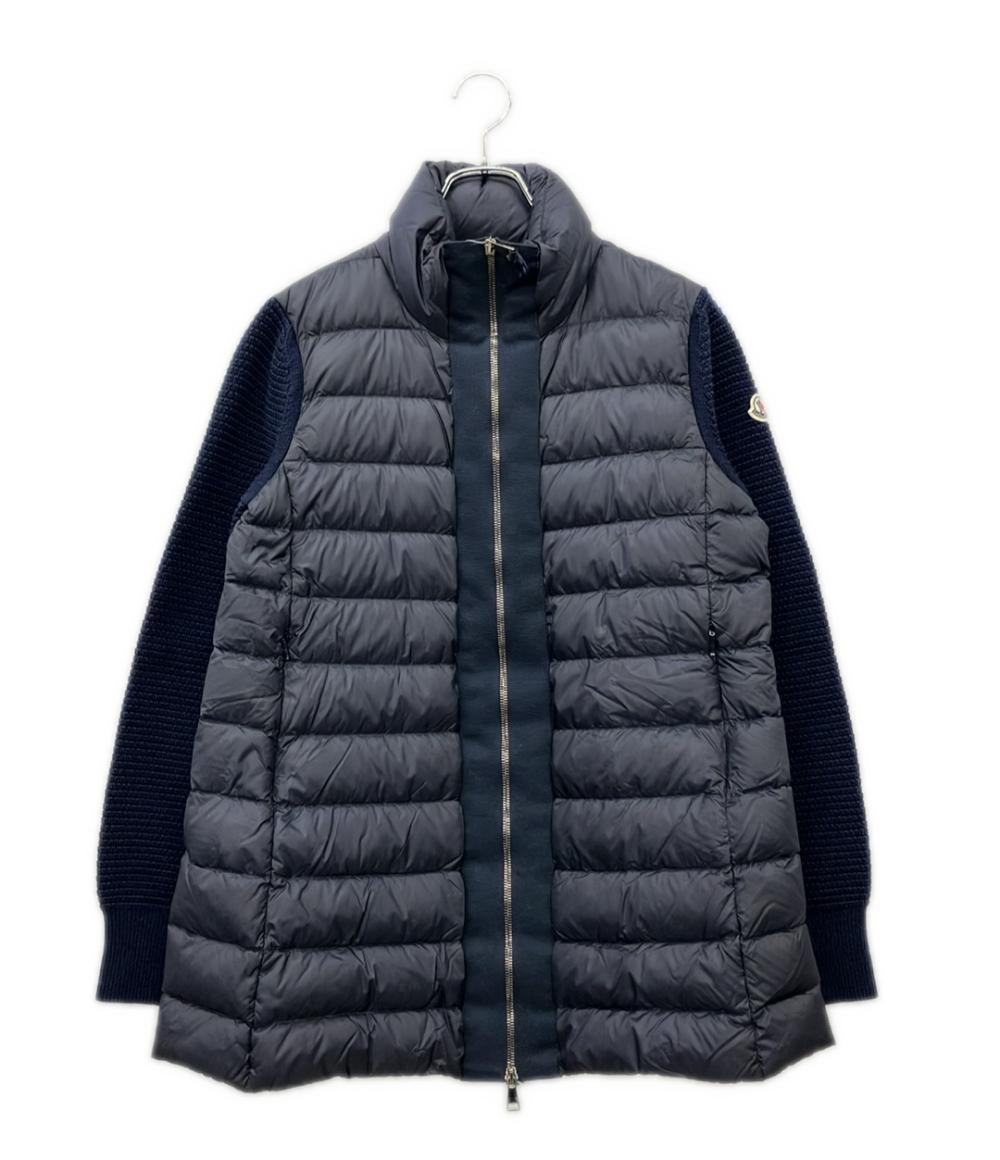MONCLER ニット切替ダウンジャケット MAGLIONE TRICOT CARDIGAN レディース メンズ SIZE M モンクレール