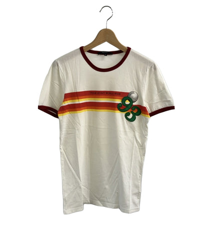 グッチ 半袖Tシャツ リンガー ゴルフワッペン93 メンズ SIZE S (S) GUCCI