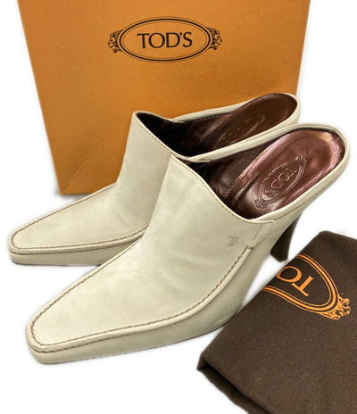 TOD’S ポインテッドトゥミュール レディース SIZE 7 1/2 トッズ