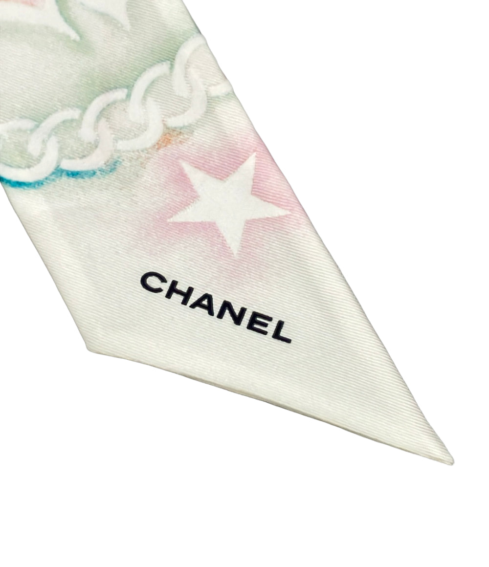 CHANEL スカーフ シルク100% レディース シャネル