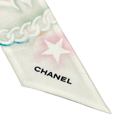 CHANEL スカーフ シルク100% レディース シャネル