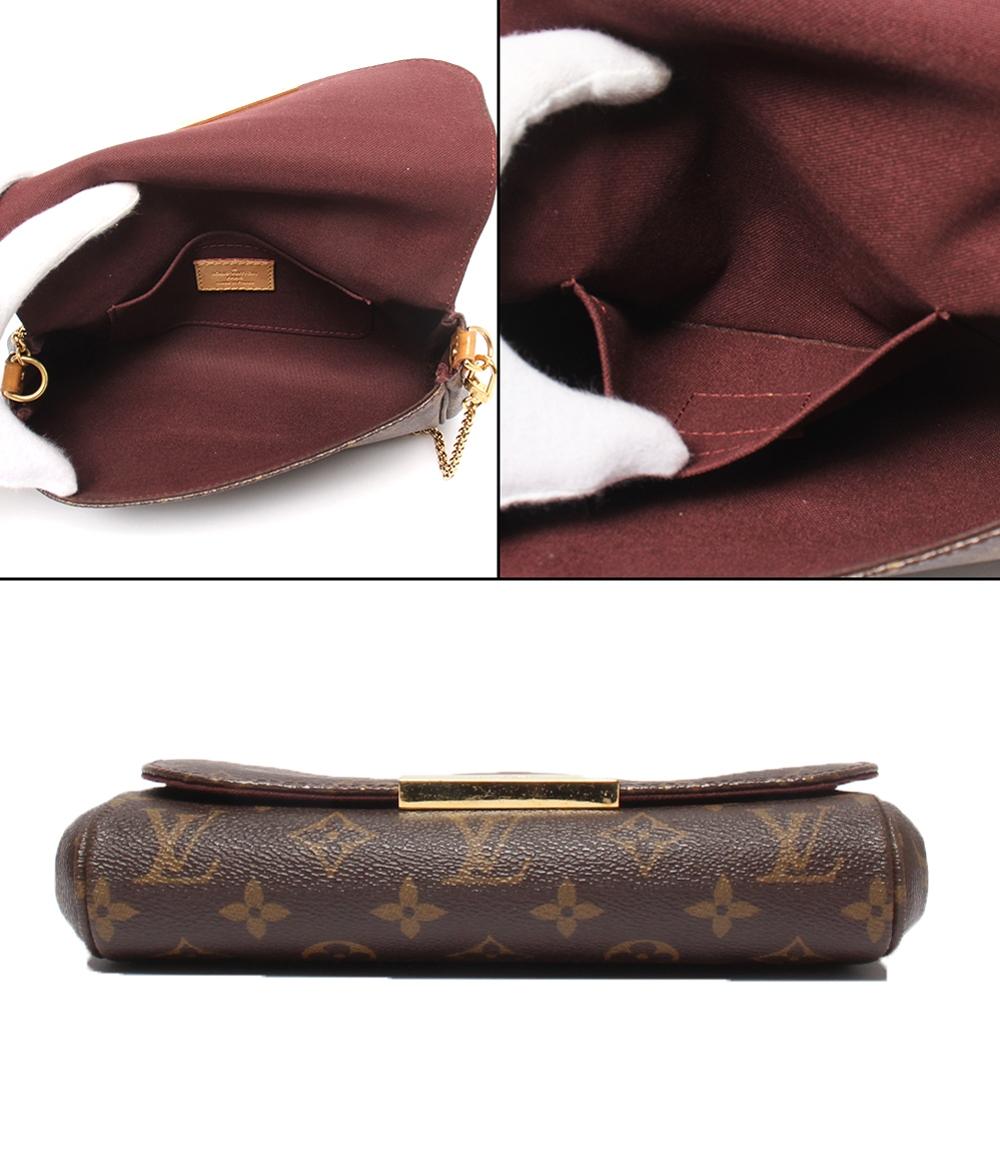 LOUIS VUITTON 2wayショルダーバッグ ハンドバッグ 肩掛け 斜め掛け モノグラム フェイボリットPM M40717 レディース ルイ・ヴィトン
