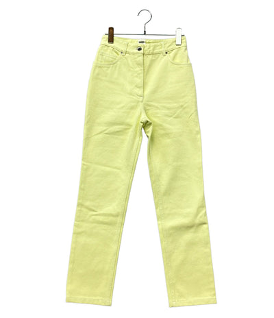 美品 HERMES コットン デニムパンツ 27-7402 レディース SIZE 34 (XS) エルメス