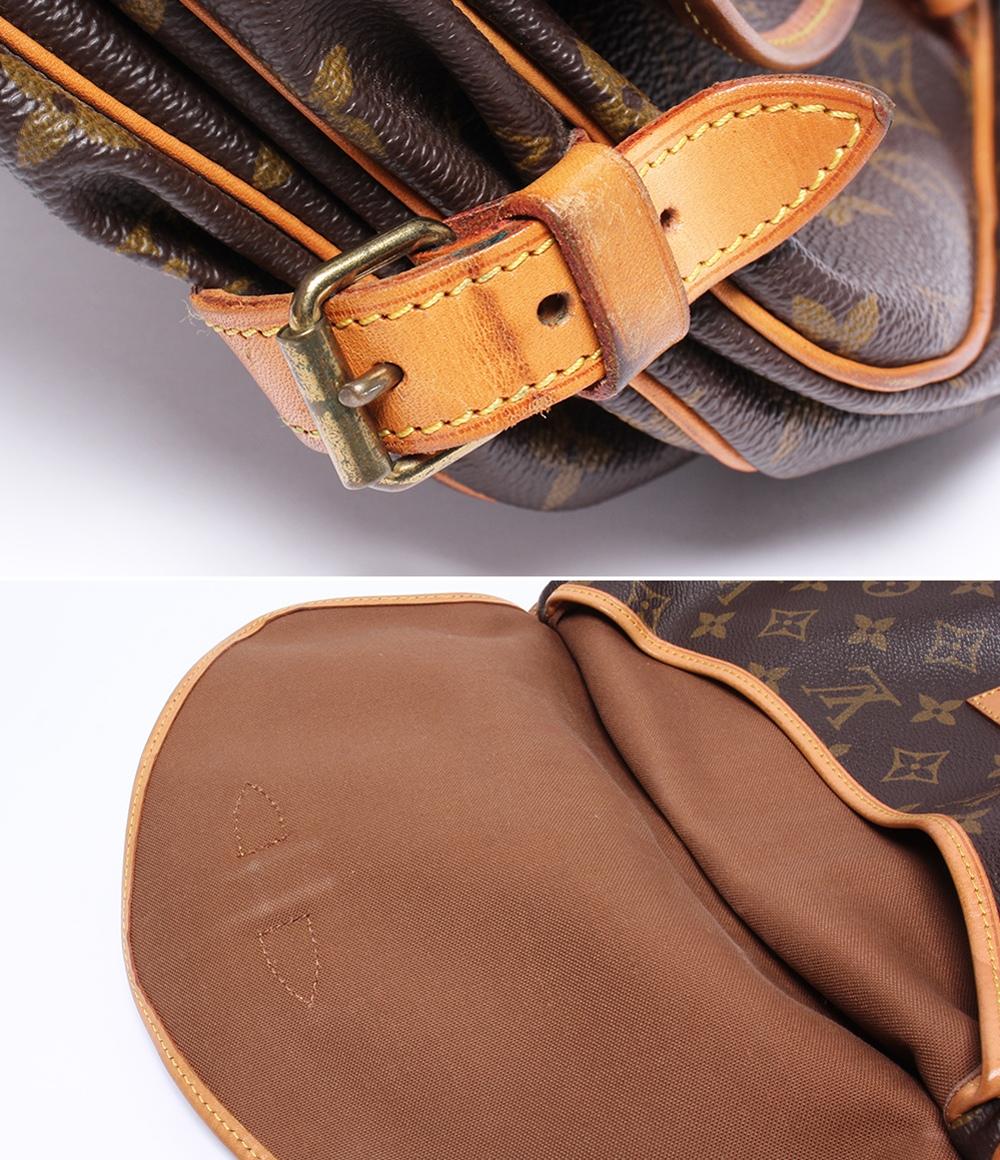 ルイ・ヴィトン ショルダーバッグ 斜め掛け ソミュール30 モノグラム M42256 ユニセックス LOUIS VUITTON