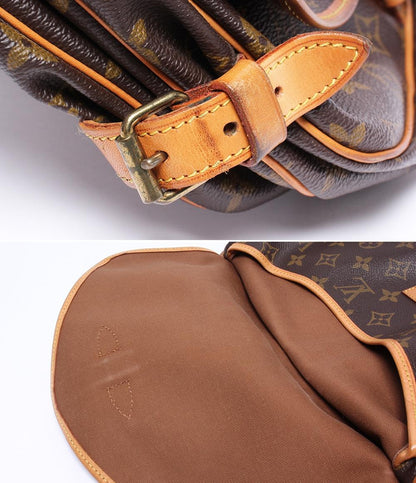 ルイ・ヴィトン ショルダーバッグ 斜め掛け ソミュール30 モノグラム M42256 ユニセックス LOUIS VUITTON