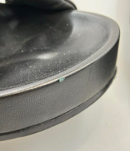 JIL SANDER スライドサンダル クロスストラップ レザー メンズ SIZE 42 27(cm) ジルサンダー