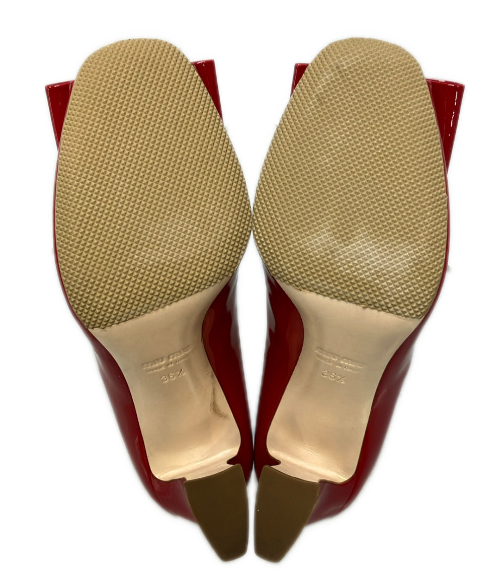 Miu Miu チャンキーヒールパンプス レディース SIZE 36 1/2 ミュウ ミュウ