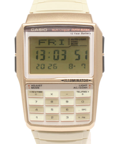 美品 CASIO 腕時計 データバンク クオーツ DBC-32 レディース メンズ カシオ