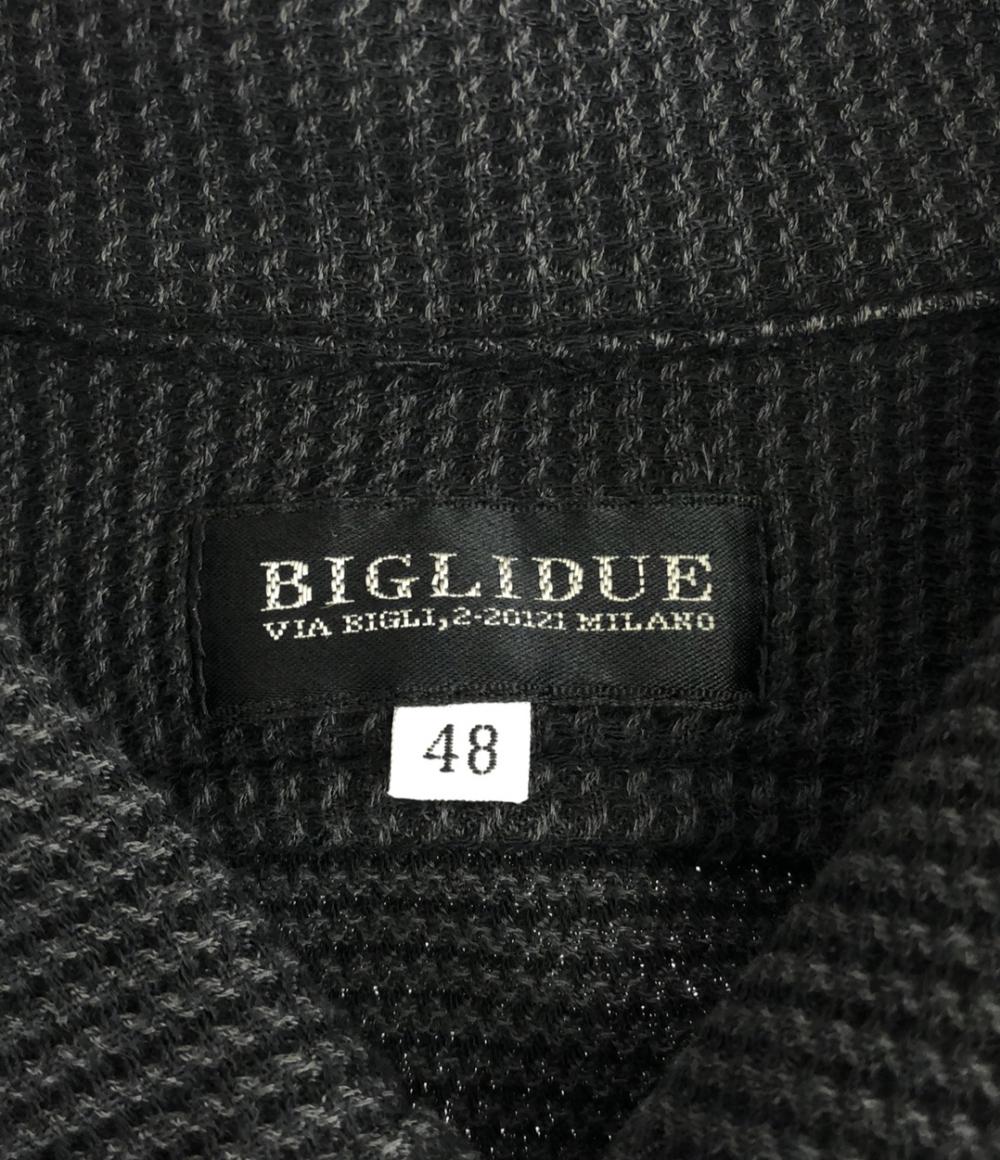 ビリドゥーエ ニットシャツジャケット メンズ SIZE 48 BIGLIDUE