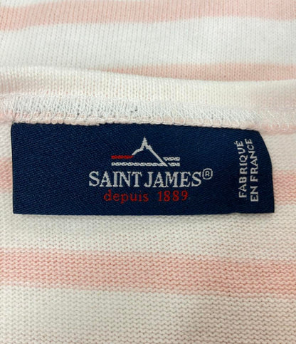 セントジェームス ボーダー柄ボートネック長袖Tシャツ ロンT レディース SIZE XXS SAINT JAMES