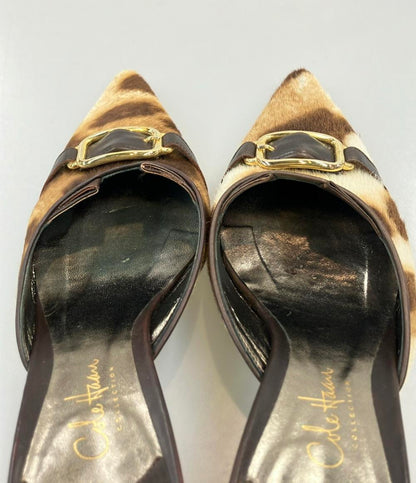 COLE HAAN ミュール ハラコ レディース SIZE 5 1/2 B (22.5cm) コールハーン