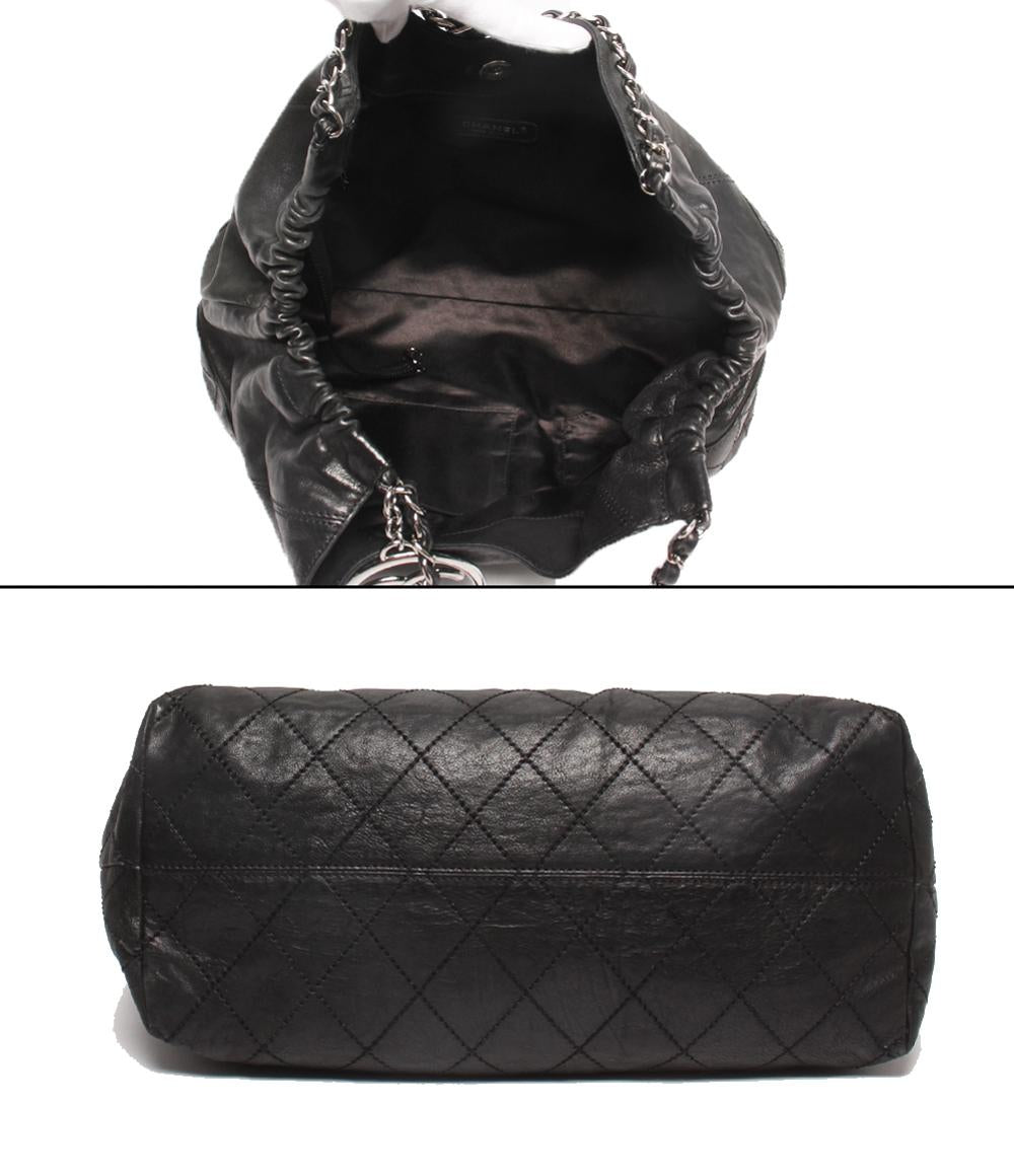 シャネル チェーンショルダーバッグ トートバッグ 肩掛け シルバー金具 ココカバス レディース CHANEL