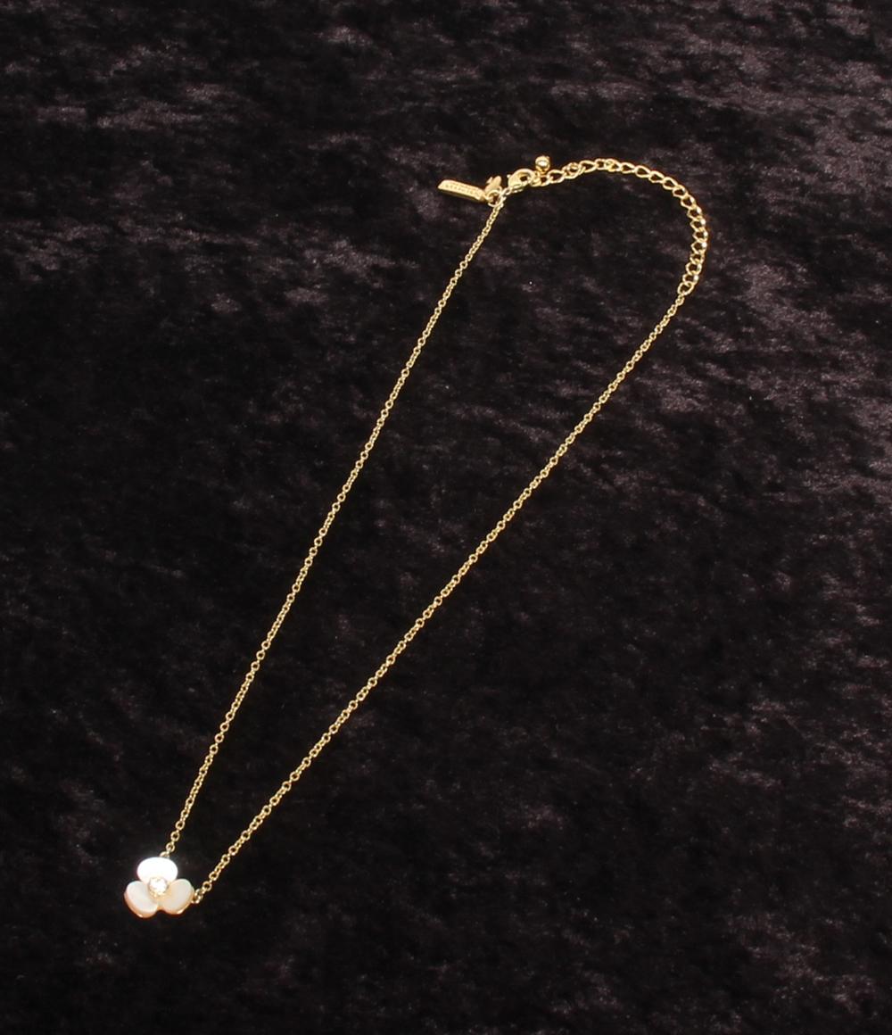 美品 Kate Spade ネックレス フラワーモチーフ 花モチーフ レディース ケイトスペード