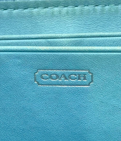 コーチ ラウンドファスナー長財布 レディース COACH