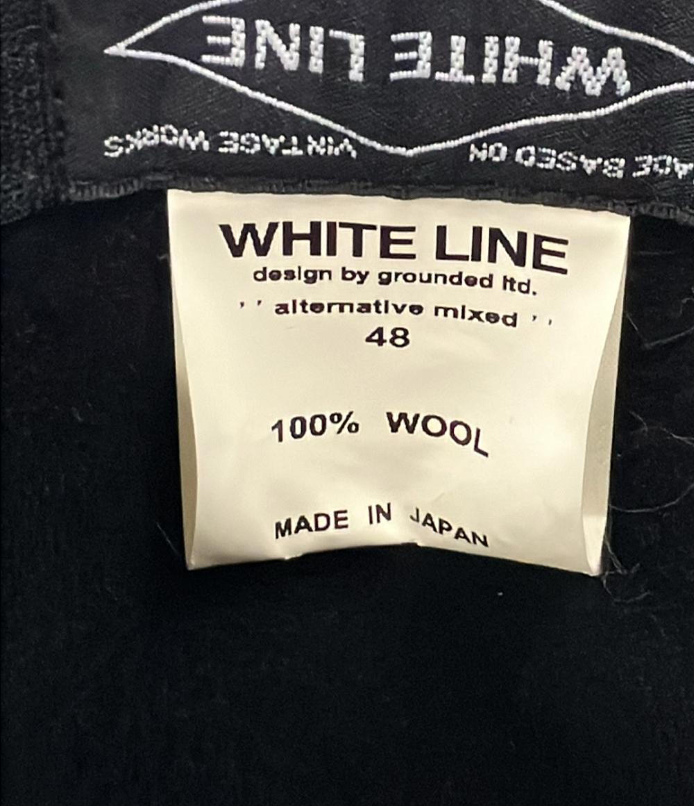 ホワイトライン 中折れハット レディース SIZE 48 WHITE LINE