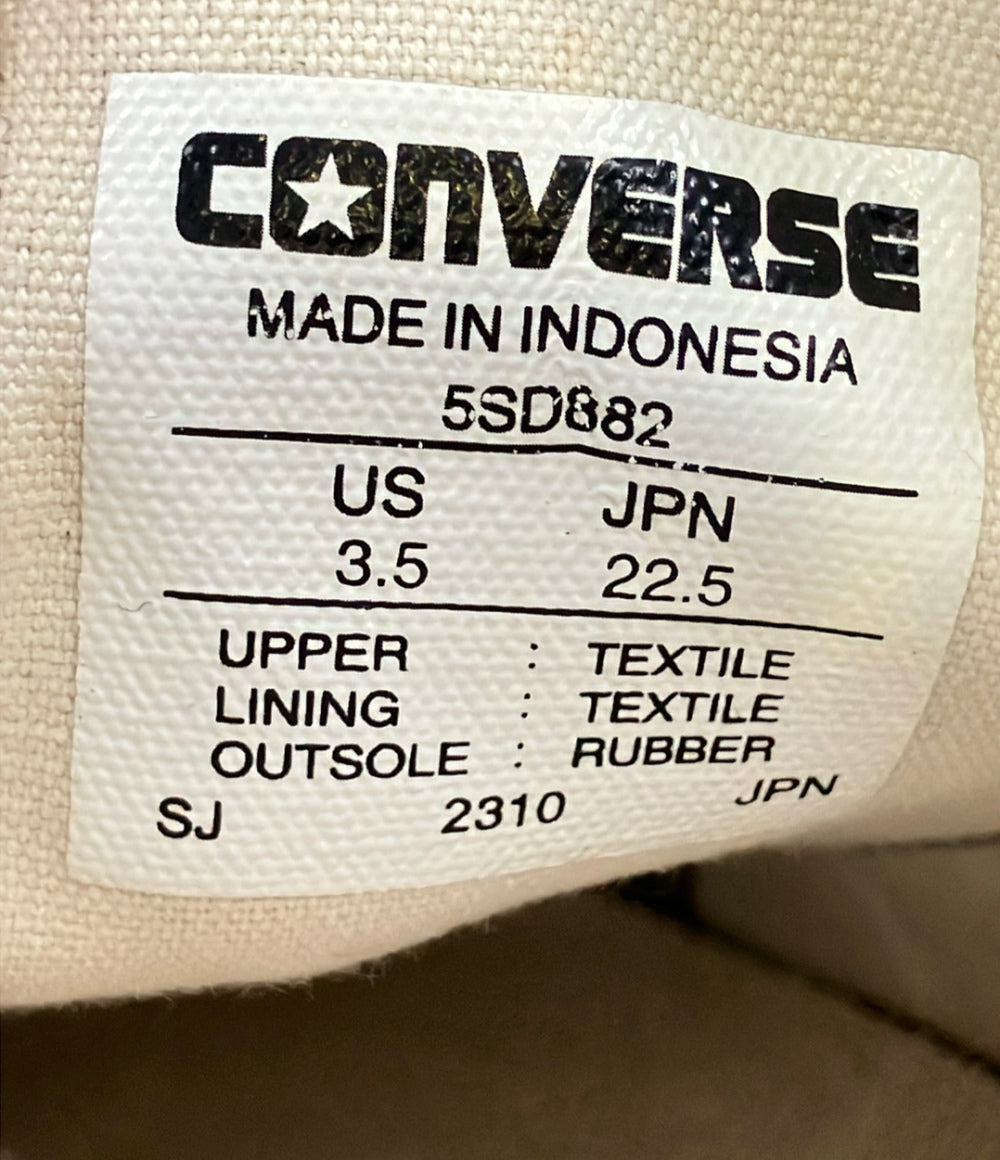 CONVERSE ローカットスニーカー レディース SIZE 22.5 コンバース