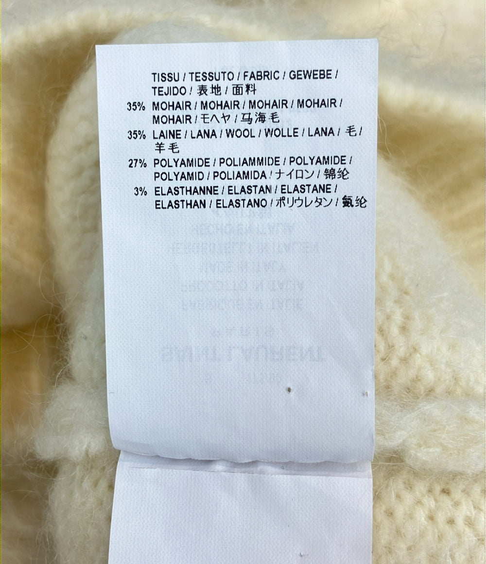SAINT LAURENT PARIS モヘアニット タートルネック レディース SIZE S サンローランパリ