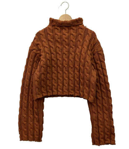 バレンシアガ 長袖ニット ケーブルニット タートルネック レディース SIZE XS BALENCIAGA