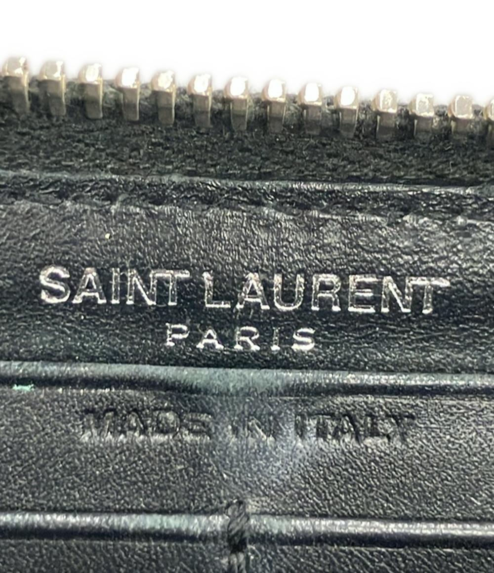 SAINT LAURENT PARIS ラウンドファスナー長財布 レディース サンローランパリ