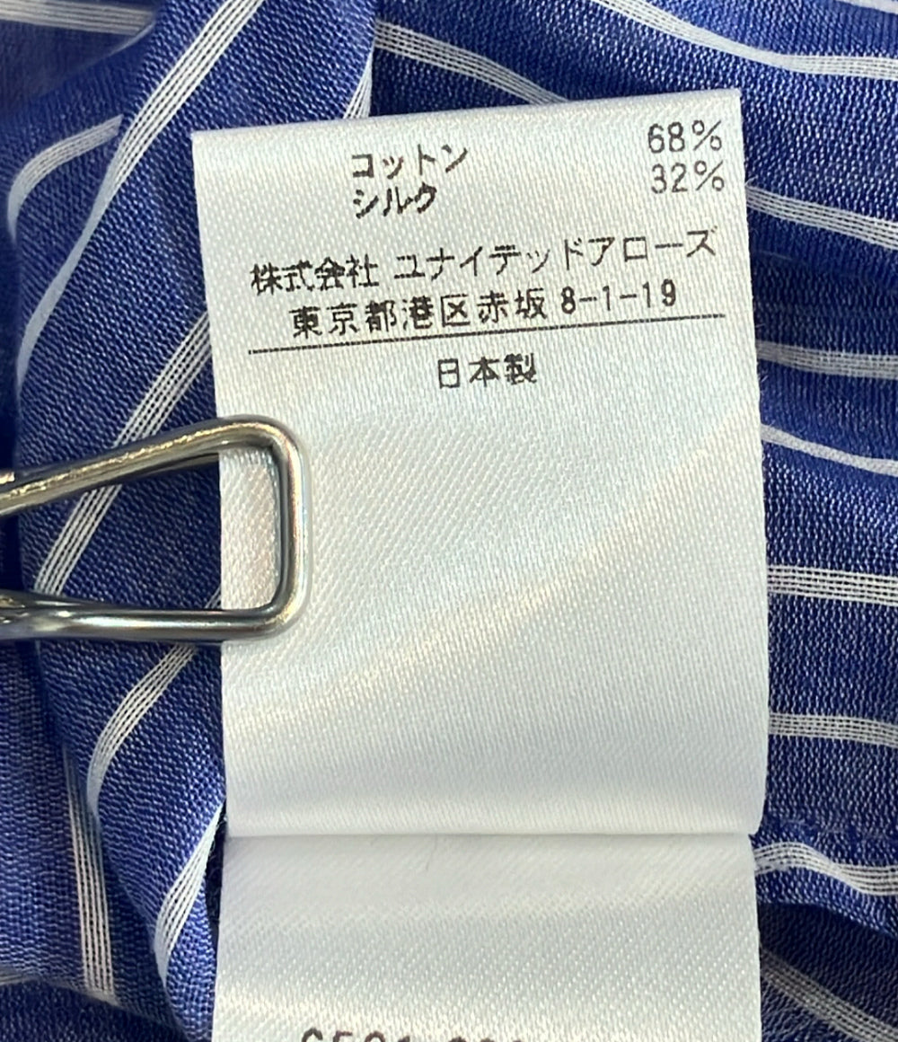 Drawer 長袖 ストライプシャツ 6521-299-1012 レディース SIZE 36 (XS) ドゥロワー