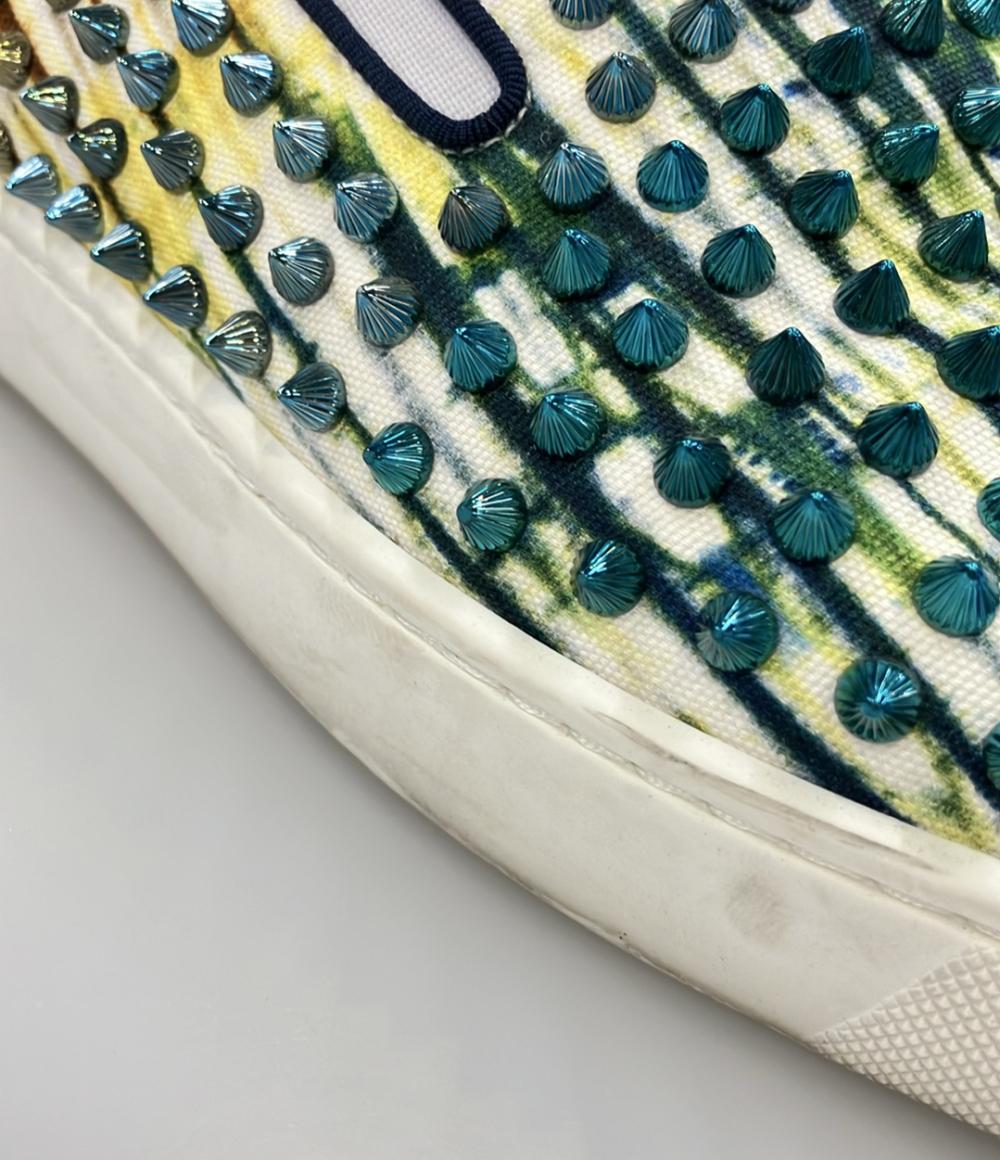 Christian Louboutin スリッポン スタッズ メンズ SIZE 43 1/2 (28.5cm) クリスチャンルブタン