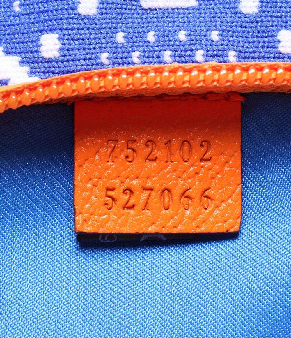 美品 グッチ ウエストバッグ ボディバッグ GGナイロン 752102 527066