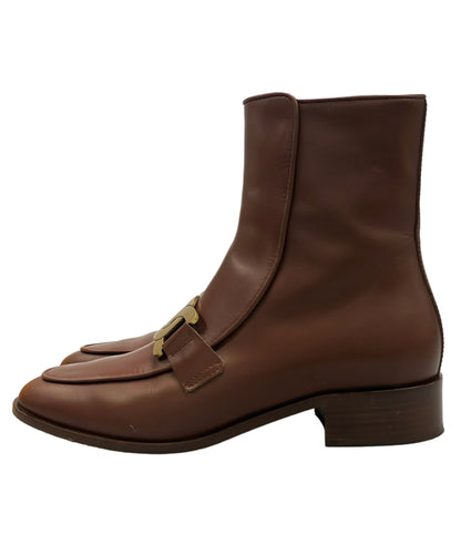 TOD’S サイドジップショートブーツ レディース SIZE 37 1/2 トッズ