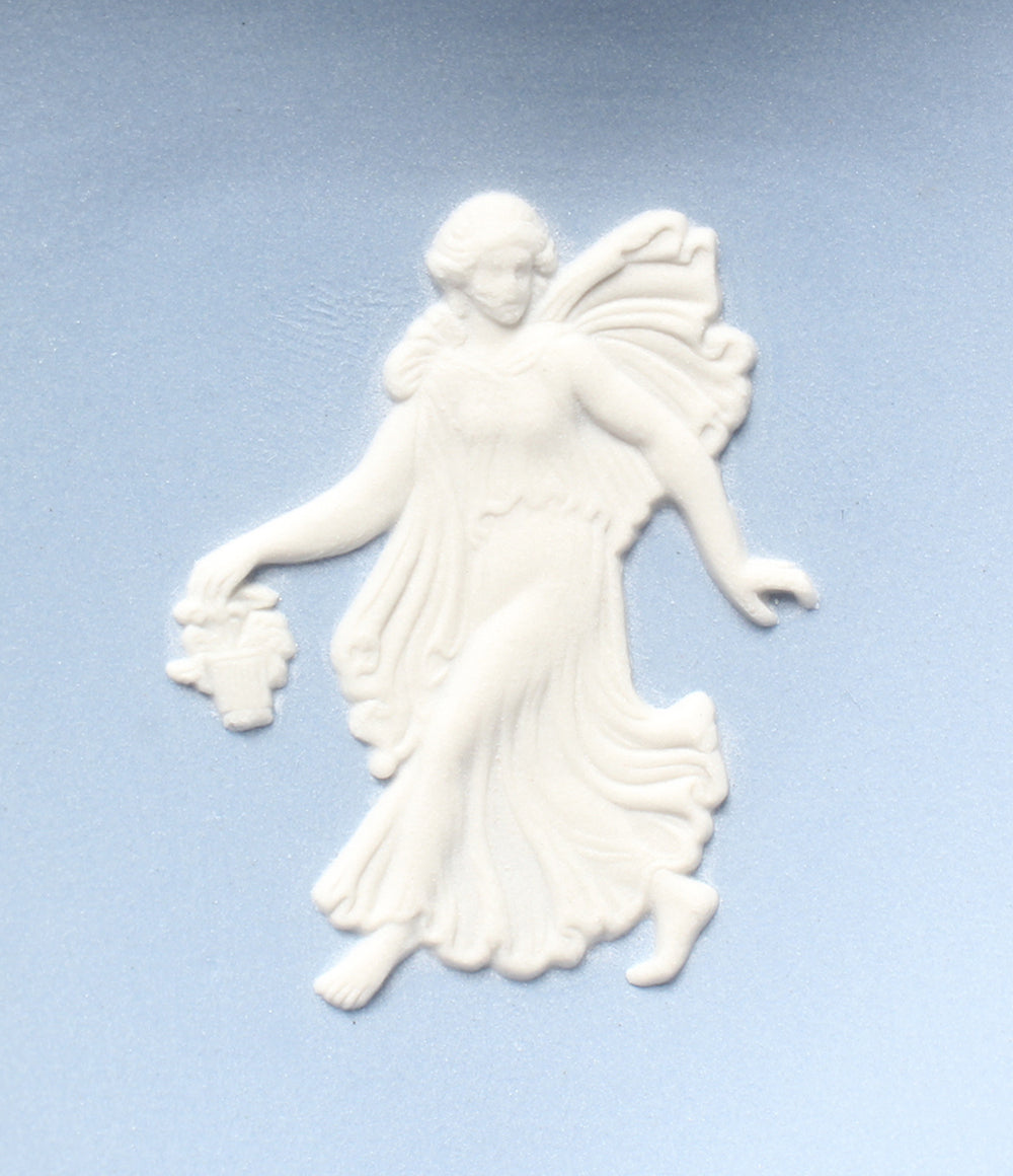 美品 WEDGWOOD トレイ プレート ハート 12cm ジャスパー ウエッジウッド