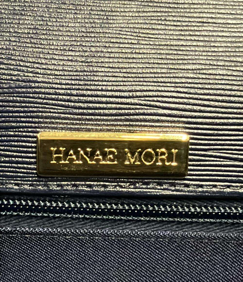 ハナエモリ ハンドバッグ ショルダーバッグ 2WAY 斜め掛け レザー レディース HANAE MORI