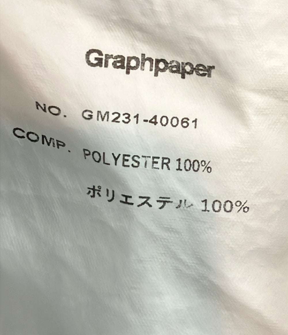 Graphpaper ロングパンツ イージー 23SS Stretch Double Satin Track Pants GM231-40061 メンズ SIZE 1 (S) グラフペーパー