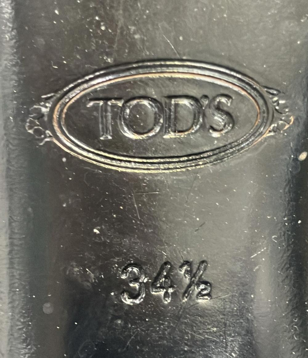 TOD’S スクウェアトゥタッセルパンプス レディース SIZE 34 1/2 トッズ