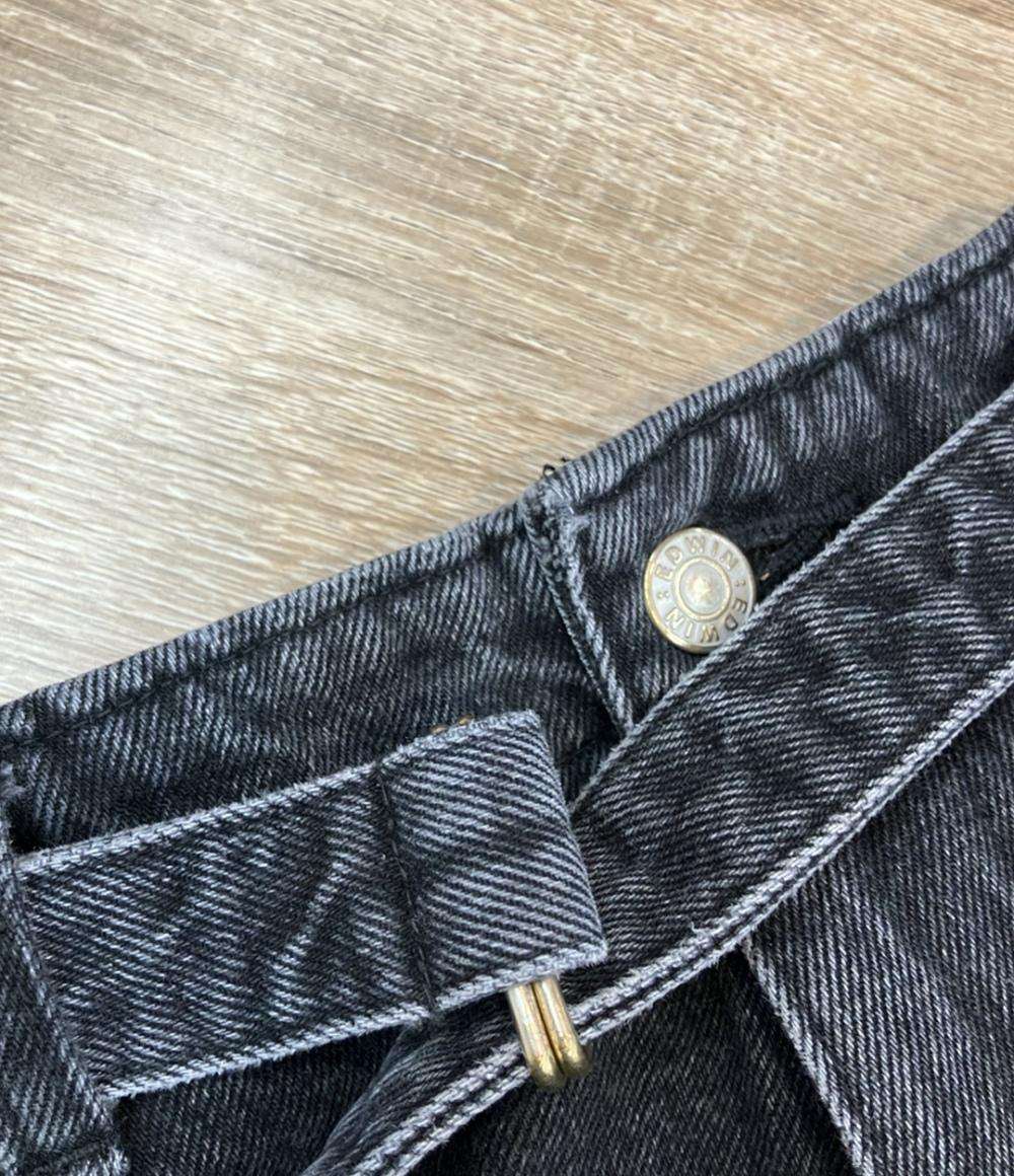 ETRE TOKYO EDWIN デニムパンツ ベルベット ワイド EDWINコラボ