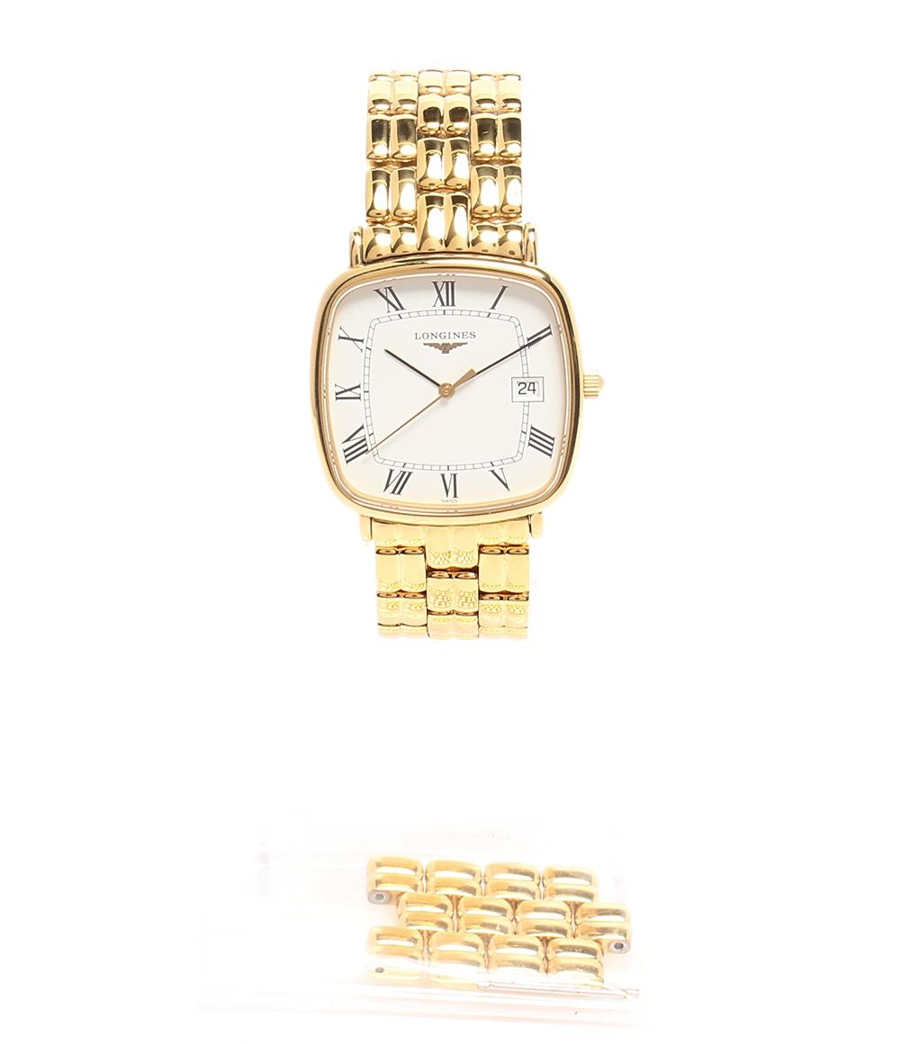 LONGINES 腕時計 クオーツ ホワイト L4.761.2 メンズ ロンジン