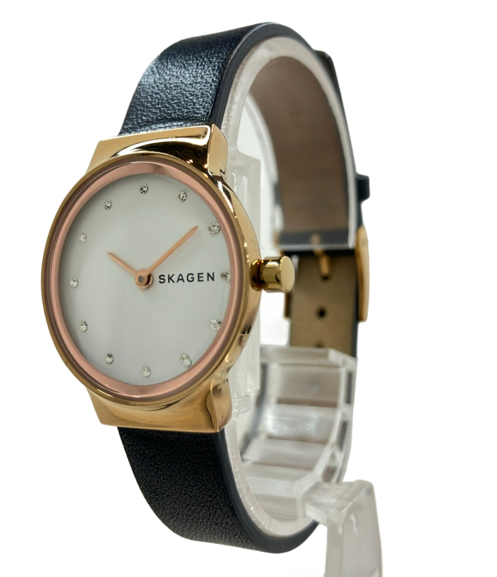 SKAGEN 腕時計 クオーツ ホワイト SKW2669 レディース スカーゲン