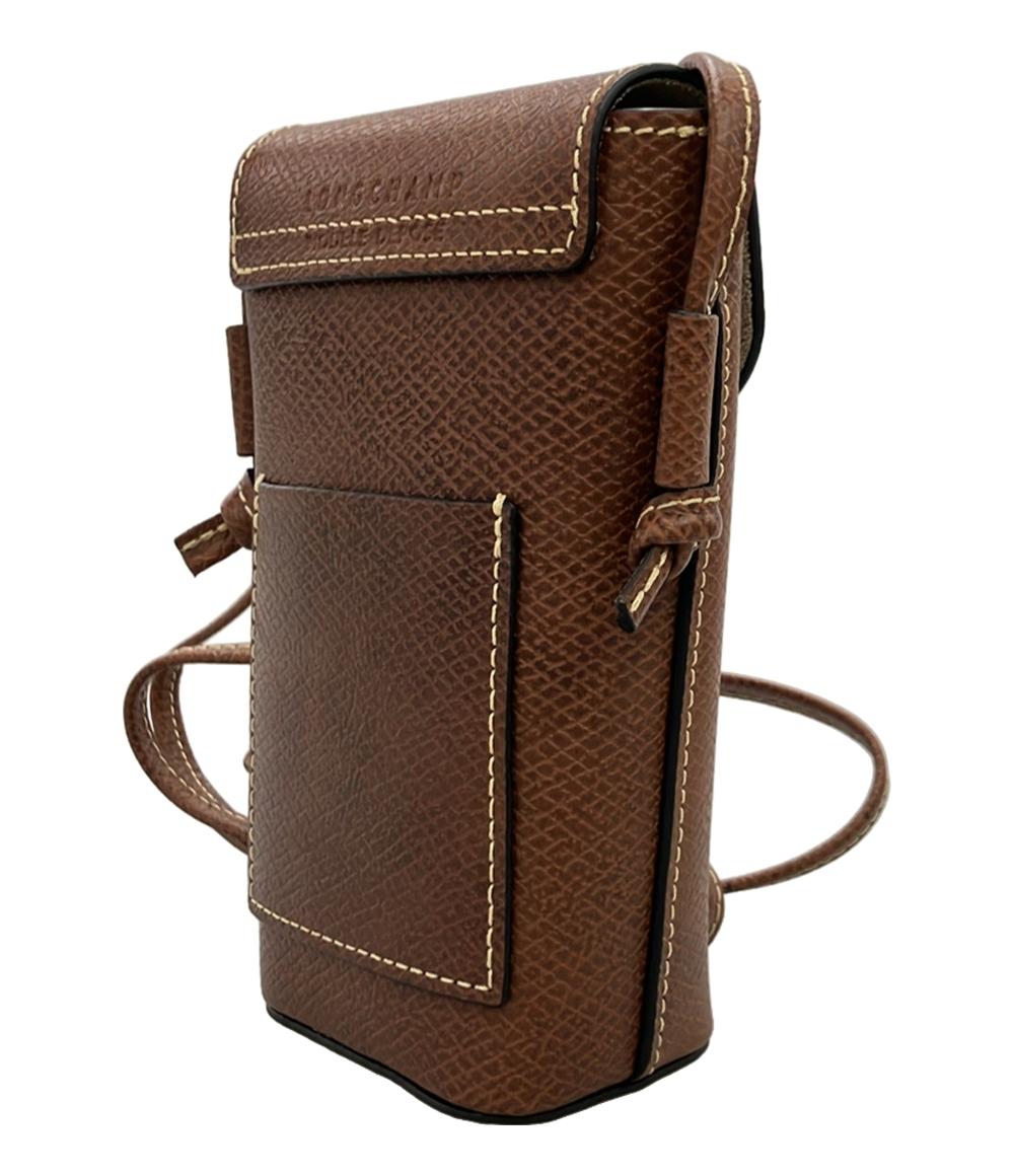 美品 Longchamp スマートフォンケース エピュレ 34193HYZ035 レディース ロンシャン