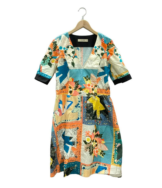 訳あり エトロ 半袖ロングワンピース レディース SIZE 42 (L) ETRO