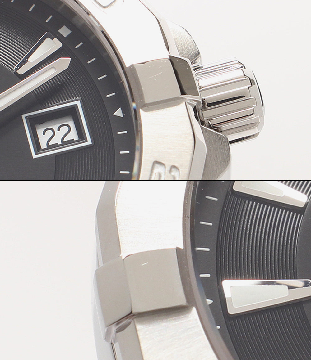 美品 TAG HEUER 腕時計 アクアレーサー クオーツ ブラック WAY1110 BA0928 メンズ タグホイヤー