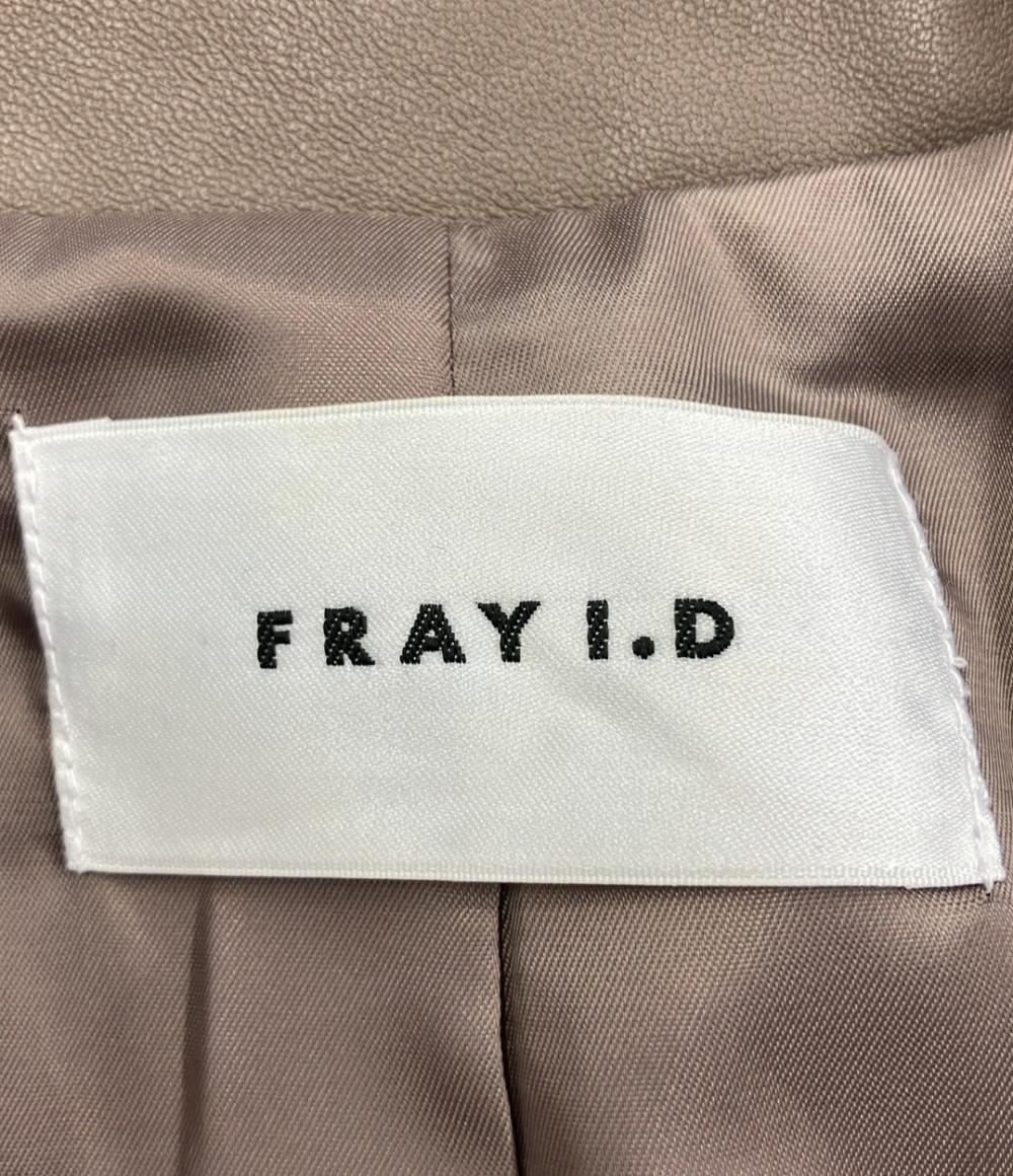 美品 フレイアイディー ダブルライダーズ レザージャケット レディース SIZE 0 (XS) FRAY I.D