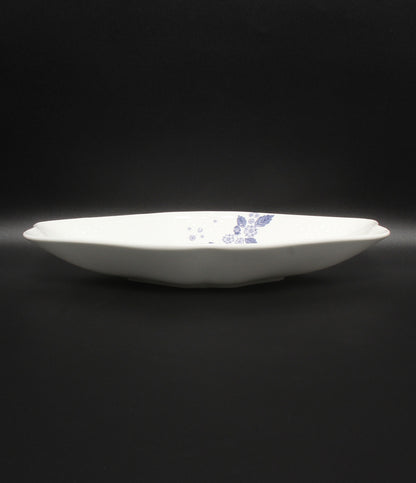 美品 WEDGWOOD マルチディッシュ 皿 31cm ストロベリー ブルーム インディゴ ウエッジウッド