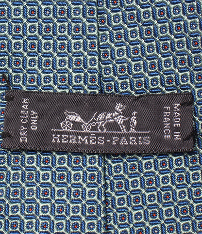 HERMES ネクタイ シルク100% メンズ エルメス