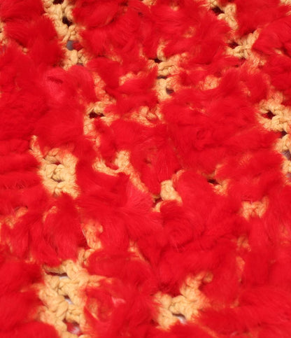 美品 フェンディ ファー マフラー レディース FENDI