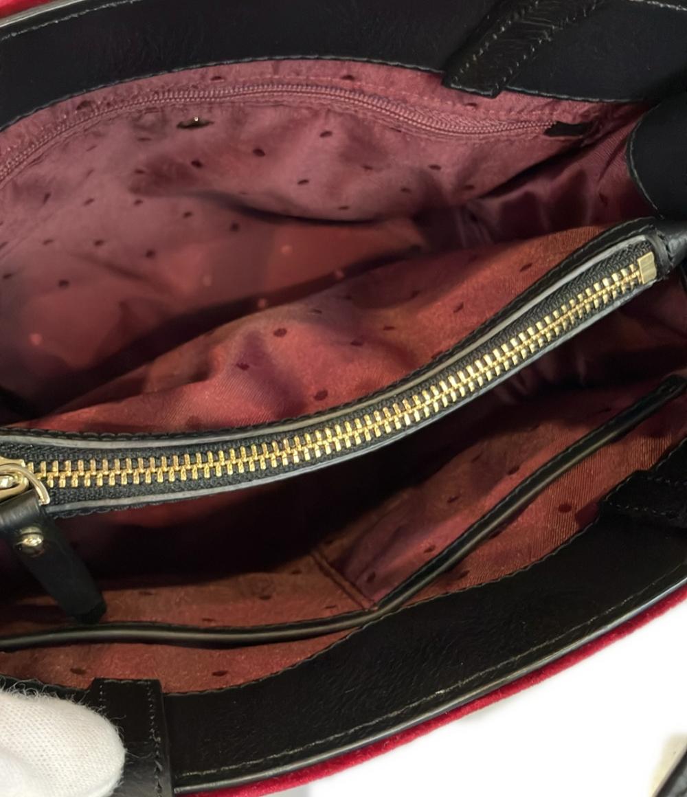 Kate Spade 2WAY ハンドバッグ ショルダーバッグ 斜め掛け トンプソンストリート ベルベット レディース ケイトスペード