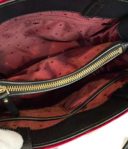 Kate Spade 2WAY ハンドバッグ ショルダーバッグ 斜め掛け トンプソンストリート ベルベット レディース ケイトスペード