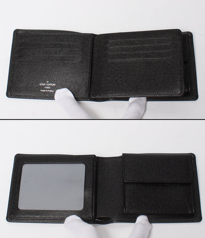 LOUIS VUITTON 二つ折り財布 ポルトフォイユ・フロリン タイガ M31112 メンズ ルイ・ヴィトン