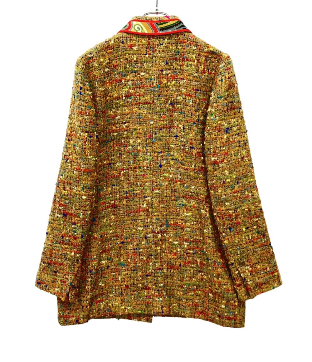 LEONARD ツイードジャケット レディース SIZE 42 (L) レオナール