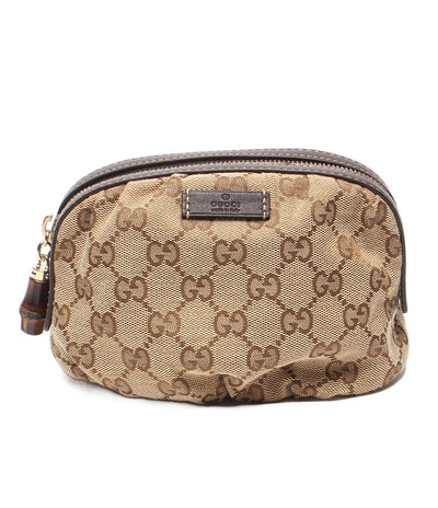 GUCCI ポーチ バンブー GGキャンバス 246175 525040 レディース グッチ