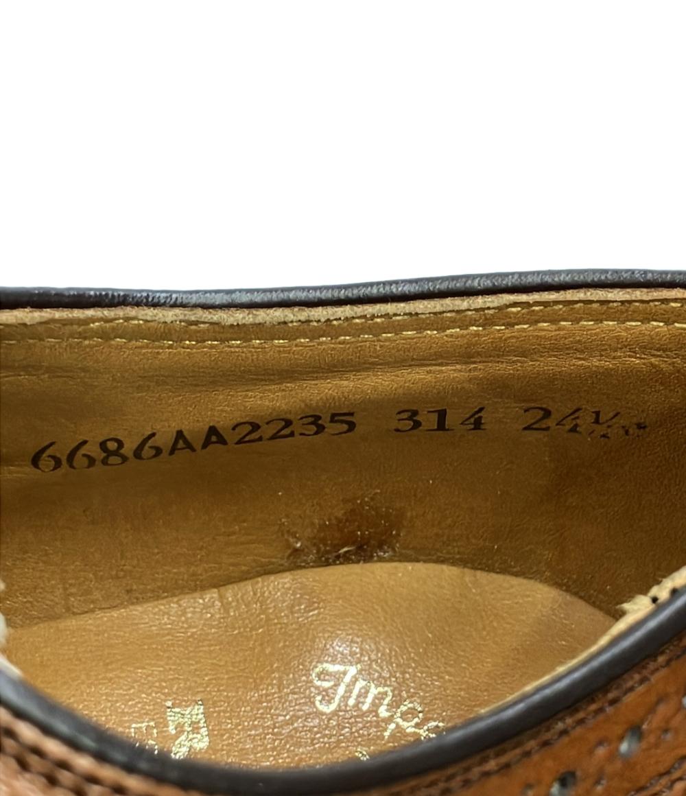 美品 REGAL ドレスシューズ ウィングチップ メンズ SIZE 24.5 リーガル